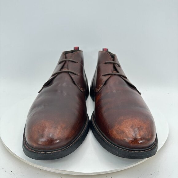 Timberland Brook Park Men Size 11 5513A Brown Leather Anti Fatigue Chukka Boot - Picture 3 of 12